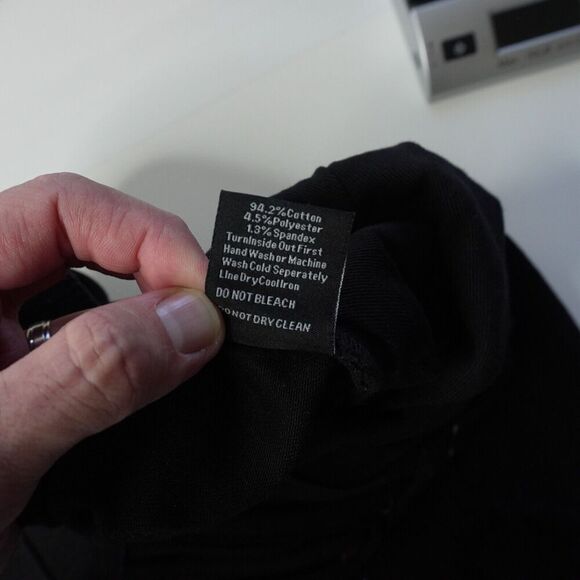 Embellish NYC Black‎ Denim Distressed Jeans Paint Splatter Rips Grunge Mens 40 - Picture 7 of 8